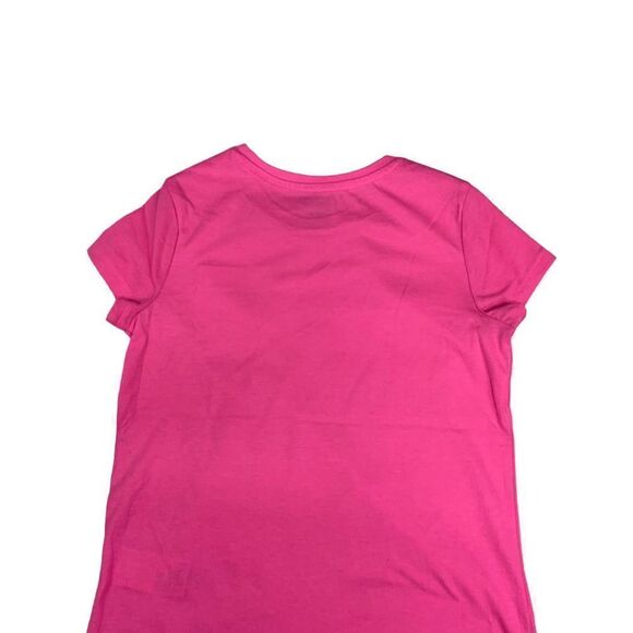 Spotted Zebra Girls size XXL 14 16 Pink cotton High low Pocket T-shirt top - Picture 8 of 11